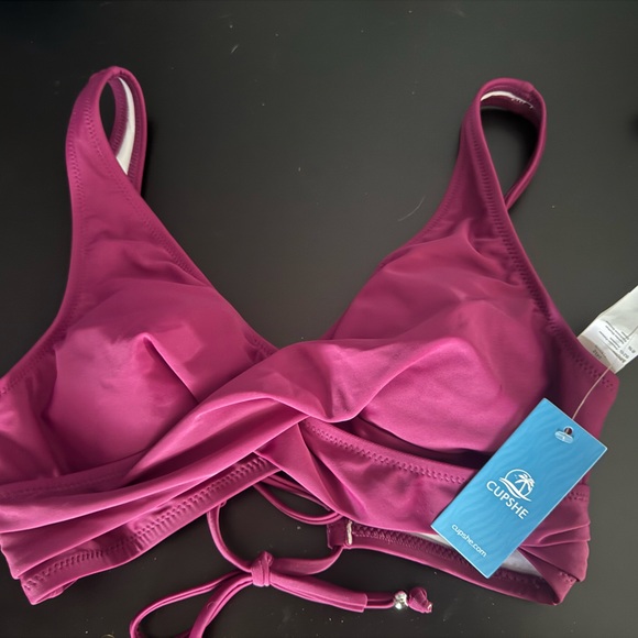 Cupshe Other - Cupshe Magenta Bikini Set